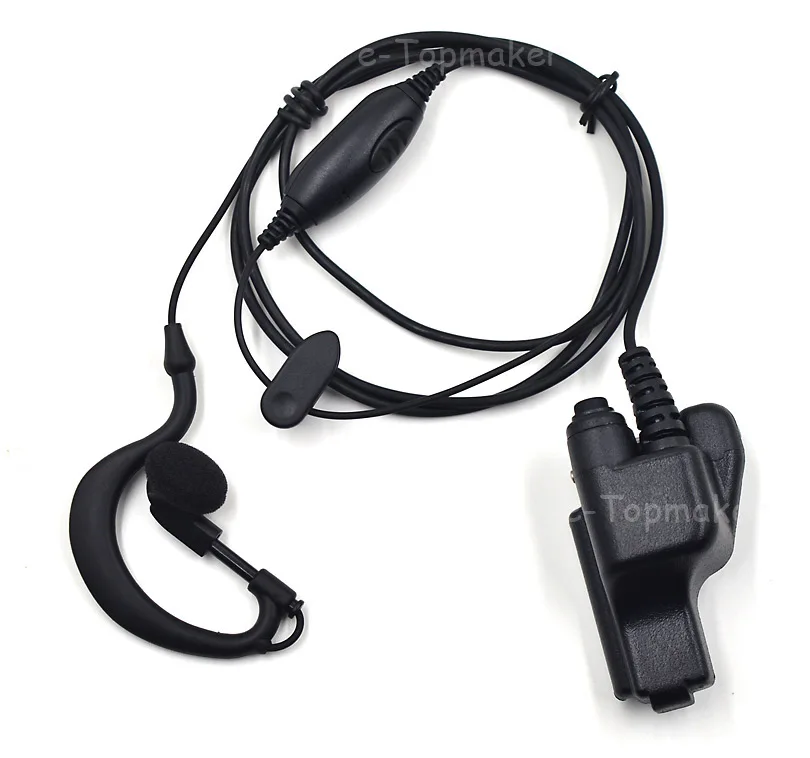 Гарнитура с микрофоном для Motorola Radio Transceiver XTS5000 XTS2250 PR1500 MT2000 MTS2000 Walkie Talkie|ptt polyester|ptt