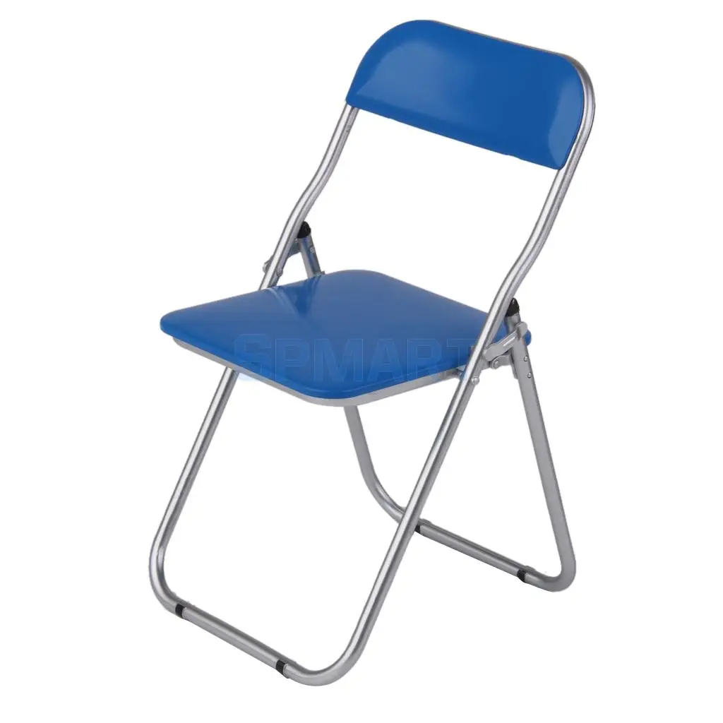 MagiDeal Folding Chair for 1/6 12'' Soldiers Action Figure Dolls Acc Dollhouse Garden Furniture Decor Model Toy 3Colors |