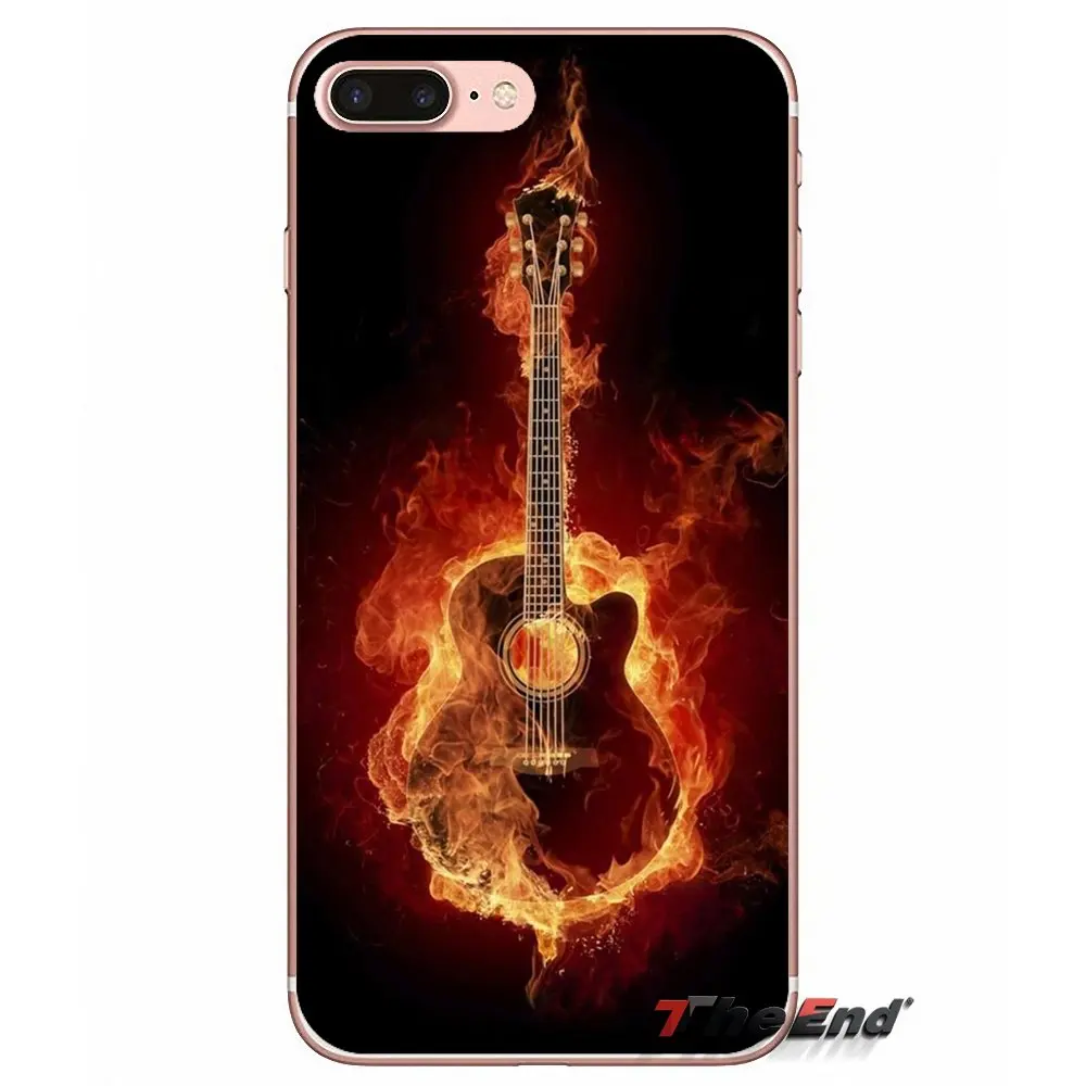 Аксессуары для гитары Chord чехол телефона Samsung Galaxy S2 S3 S4 S5 MINI S6 S7 edge S8 S9 Plus Note 2 3 4 5 8 Coque