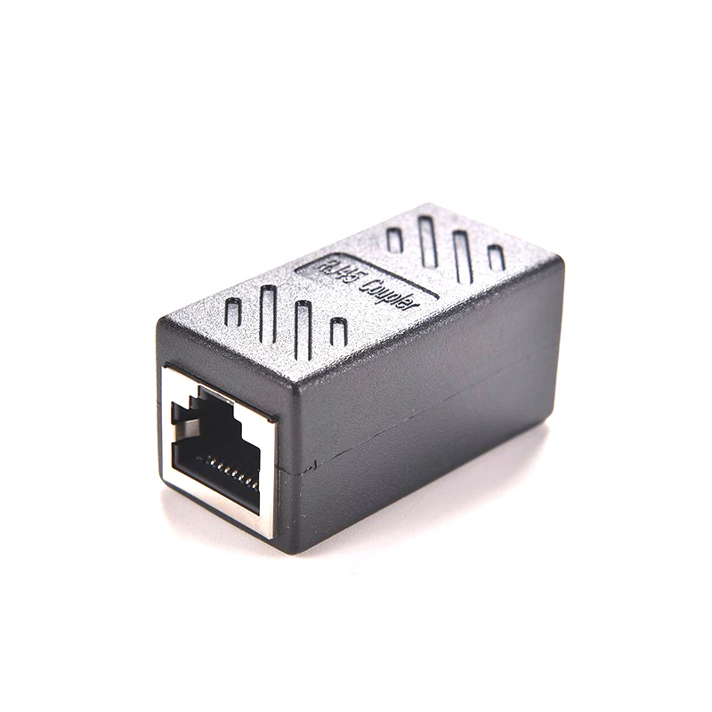 20 шт./лот Женский сетевой разъем LAN адаптер муфта удлинитель RJ45 Ethernet кабель