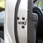 Автомобильный Стайлинг Carmilla, защитная крышка винта замка двери автомобиля для Volkswagen VW Golf 4 5 6 7 GTI Tiguan Passat B5 B6 B7 наклейки CC