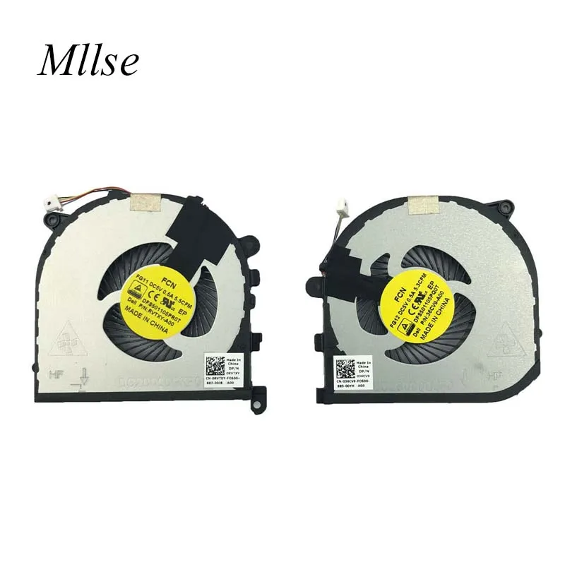 

Кулер для ноутбука DELL XPS 15 9550 0RVTXY 036CV9 DFS501105PR0T FG11 DFS501105PQ0T, бесплатная доставка