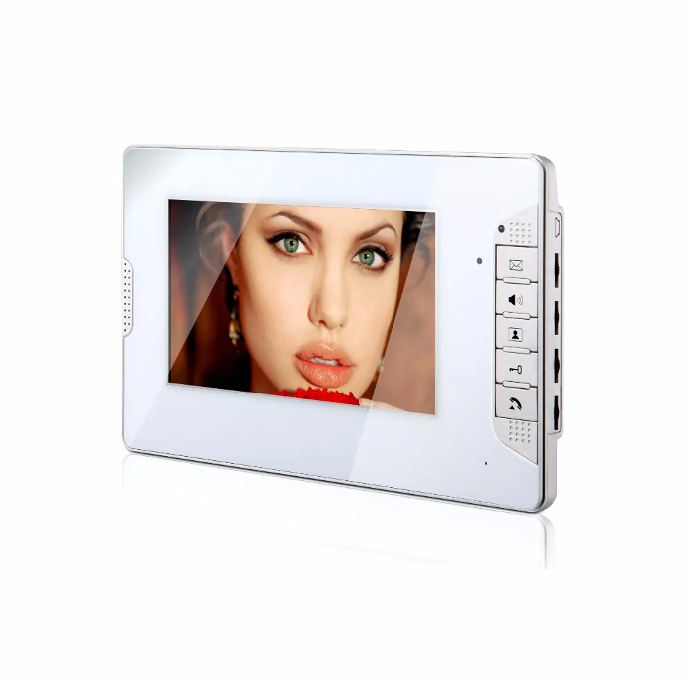 SmartYIBA LCD TFT Video Entryphone Intercoms for Private Homes 1000TVL Doorbell Night Vision Camera Hands Free Door Phone | Безопасность