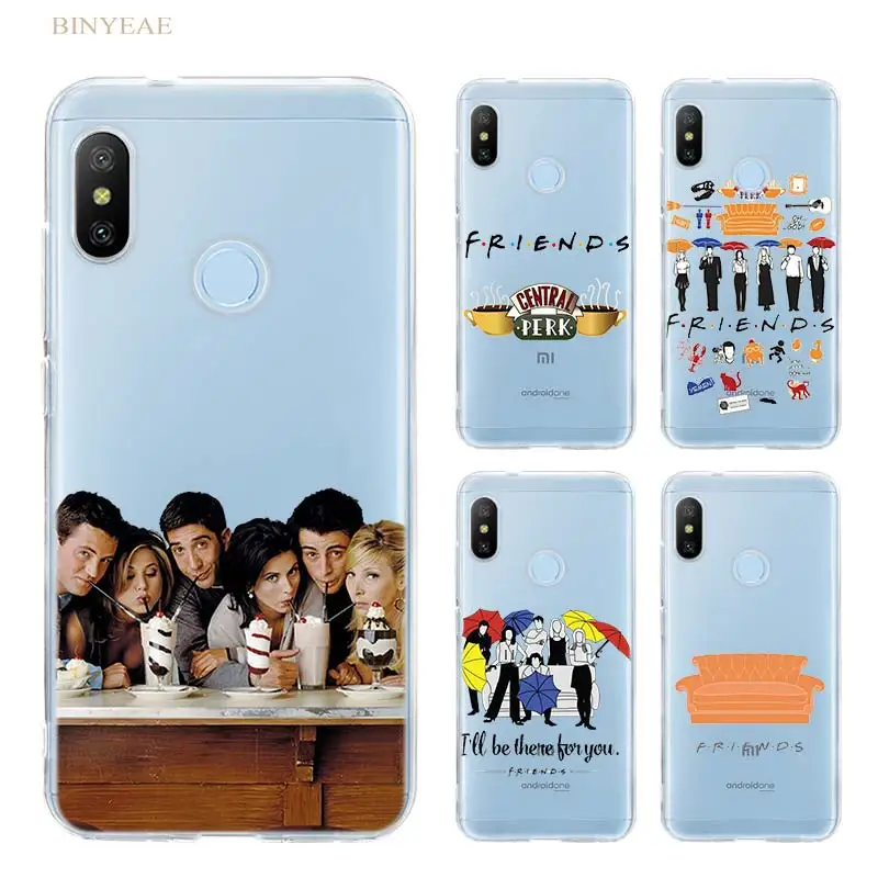 Друзья вместе Горячие мягкие для Xiao mi Red mi Go A2 lite 6A S2 Note 7 6 Pro 5 4X Plus mi Play A3 8 lite A1 5X 6X F1 TPU чехол для телефона
