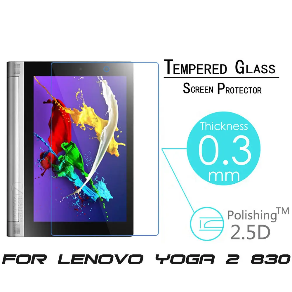 Защитная пленка из закаленного стекла для Lenovo Yoga Tablet 2 8 &quot830F 830L дюймов|screen