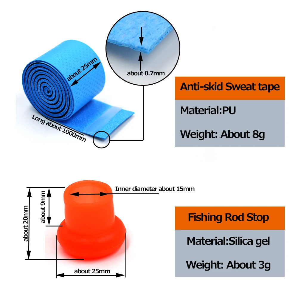 2 шт. овергрипы для теннисной ракетки и удочки противоскользящие впитывающие пот