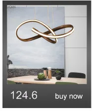 LICAN Modern Led lustre chandelier Acrylic Rings For Living Room Stainless Steel White Hanging Fixtures Adjustable Chandelier