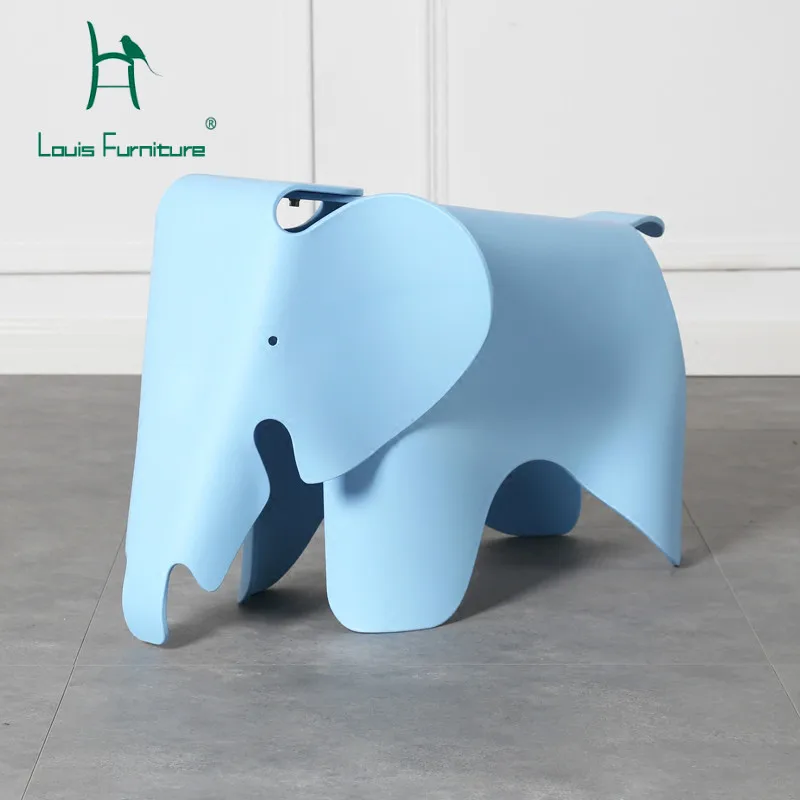 

Louis Fashion Stools Ottomans Creative Children Lovely Modren Simple Shoes Multi-functional Small Apartments