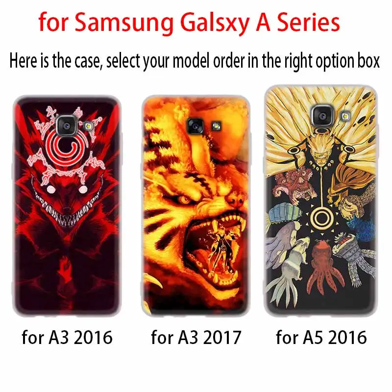 Cover Silicone Case For Samsung Galaxy A42 A52 A72 A32 A12 A71 A51 A70 A50 A20 A30 A20S A21S A50S A6 A7 A8 2018 nine tailed fox | Мобильные