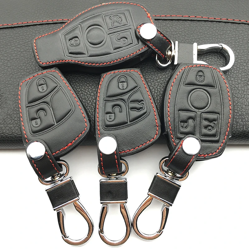 Кожа ключа автомобиля case ключа автомобиля чехол для Mercedes-Benz W203 W210 W211 Amg W204 CES cls Clk Cla Slk Classe защиты оболочки
