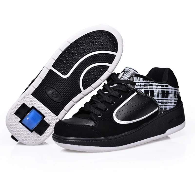 По уходу за детьми heelys Jazzy Юниоров девушки мальчики роликовых коньках обувь для