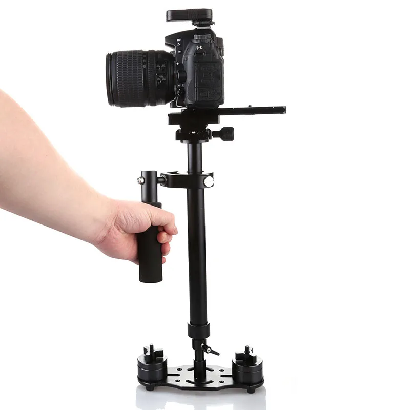 S60 + Plus стедикам 60 см алюминиевый ручной стабилизатор для камеры DSLR видеокамера