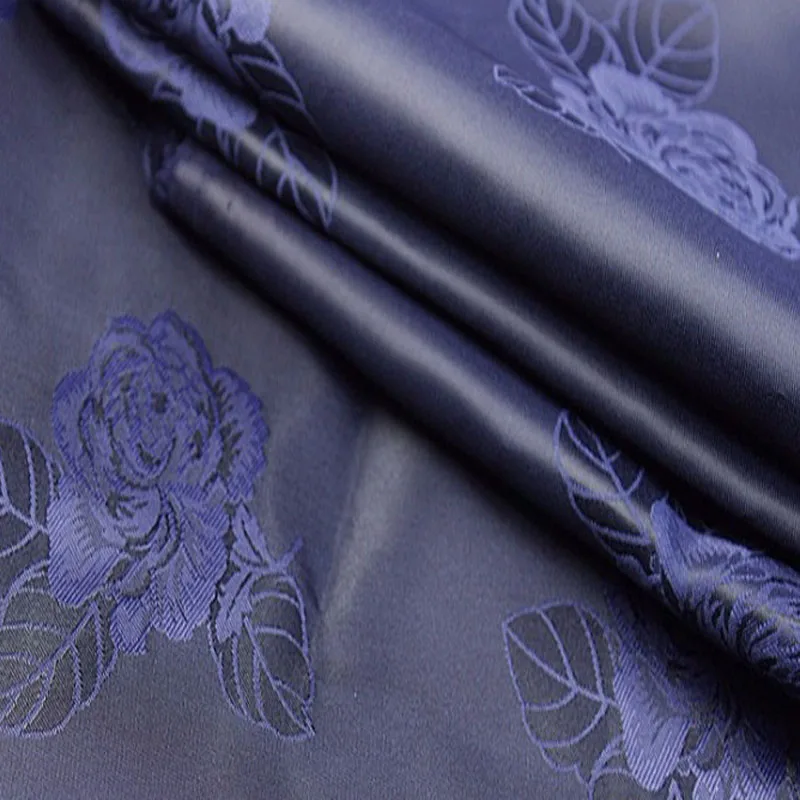 50x140 см Красивая Цветочная подкладка Цветущая пион роза цветы жаккардовая