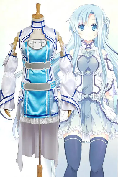 Карнавальный костюм ALO Alfheim Online с мечом Юки асуны для косплея (костюмированных