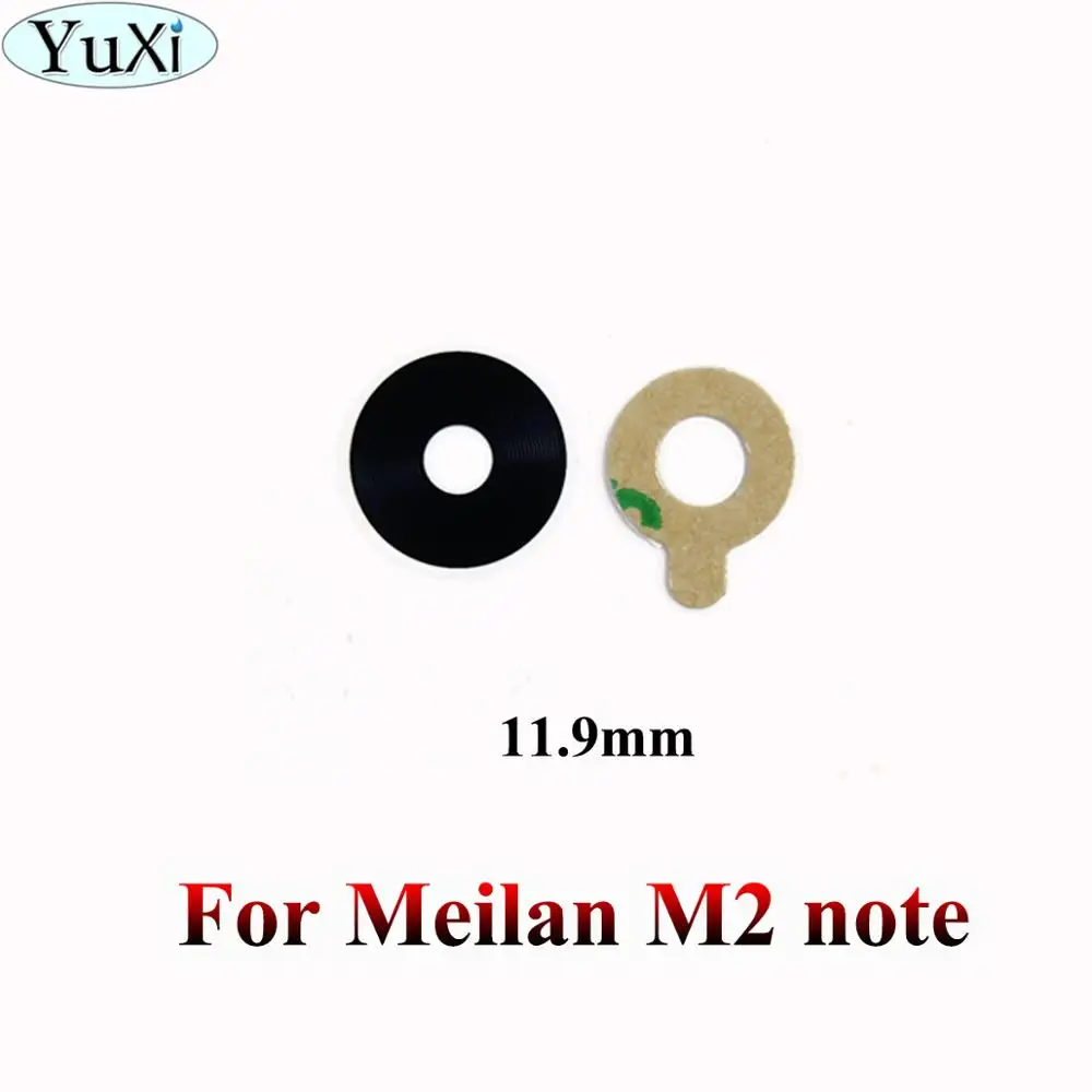 YuXi 2X для Meizu meilan M2 M3 M5 M6 Note камера Стекло Объектив задняя камера стекло объектив с клеем Замена Ремонт Запасные части