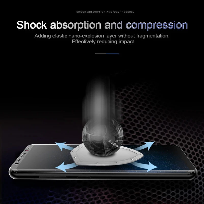 BXE Защитная пленка для Samsung Galaxy S8 S9 S10 Plus Note 8 9 10 Saumsung S Гидрогелевая (не стекло) |