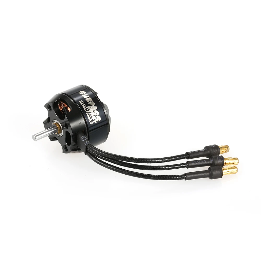 SURPASS HOBBY 2208 1350KV 14 полюса бесщеточный мотор и 20A ESC 2-4S для RC Самолет с неподвижным
