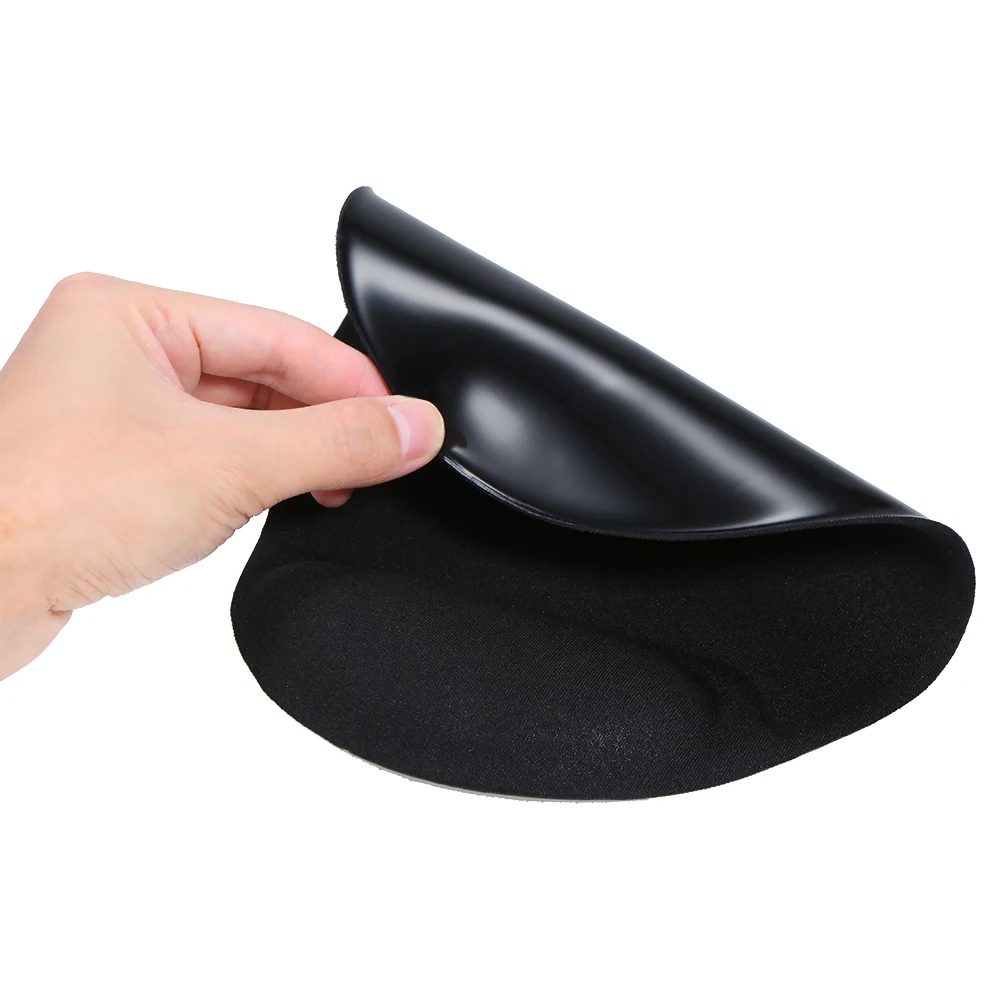 Мягкий гелевый силиконовый коврик для мыши с подставкой запястья удобный ПК