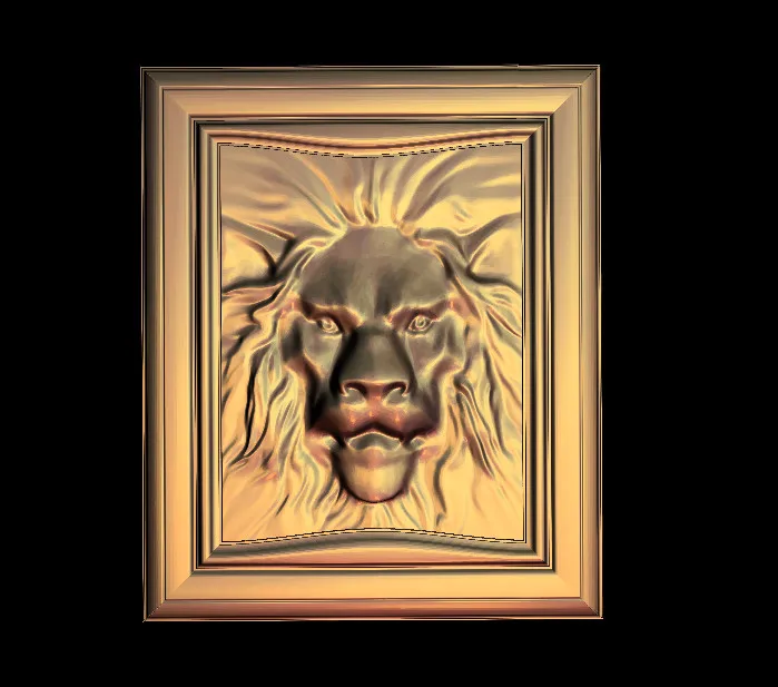 L8 3d Львы рельеф Скульптура модель ЧПУ роутер фрезерный станок лазерной