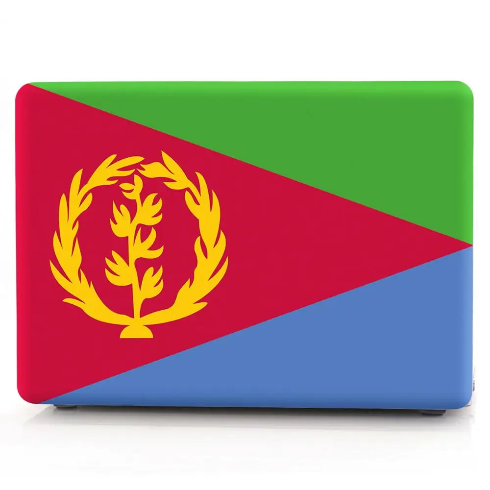 Eritrea Чехол для ноутбука MacBook Air 11 13 дюймов A1466 A1932 Pro 12 13 15 retina A1502 A1706 A1708 A1989 Национальный чехол с флагом - Цвет: Eritrea