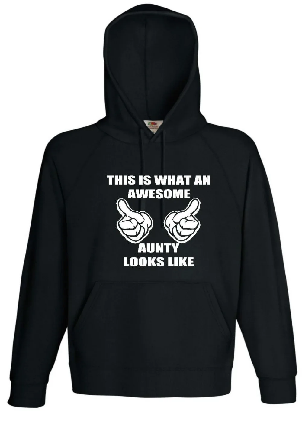 Это удивительный тетушка выглядит как Толстовка Забавный Юмор Толстовка|hoodie