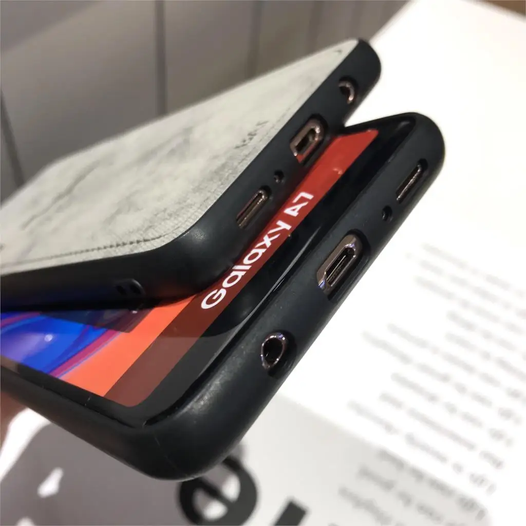 Fabric bat Art Cloth Case For Huawei P30 P20 Pro Lite P10 Mate 20 10 Nova 4 3 3i 2 Cover Leather SKin Honor 9 8 7C 8X 7X |