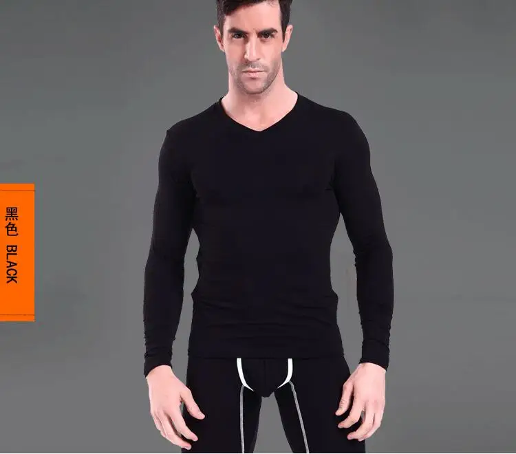 Мужское термобелье кальсоны с круглым воротником мужские регенерированные