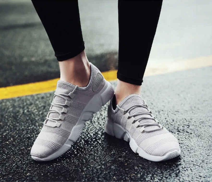 2020 Men Casual Shoes Sneakers Brand Male Mesh Flats Loafers Slip On Big Size Breathable Spring Autumn Winter|Туфли| |