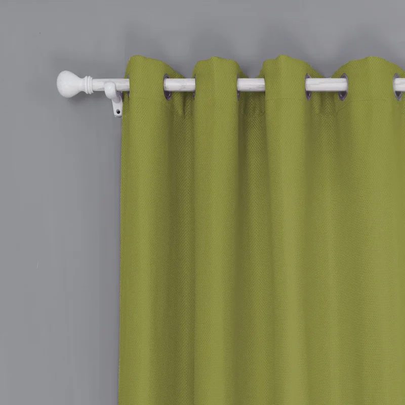 Olive Drab SunnyRain 1 шт затемненные занавески s для тюль для гостиной драпировка топ с ушками cotinas 9 цветов - Цвет: Olive Drab
