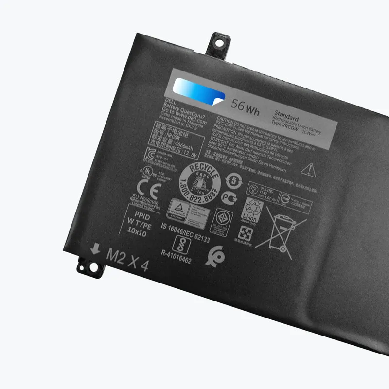 11 4 V 56WH Новый RRCGW Аккумулятор для ноутбука DELL XPS 15 9550 Precision 5510 M7R96 62MJV|Комплекты