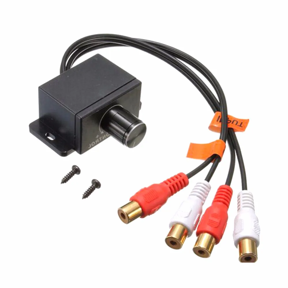 Универсальный автомобильный домашний усилитель басов RCA уровень усиления