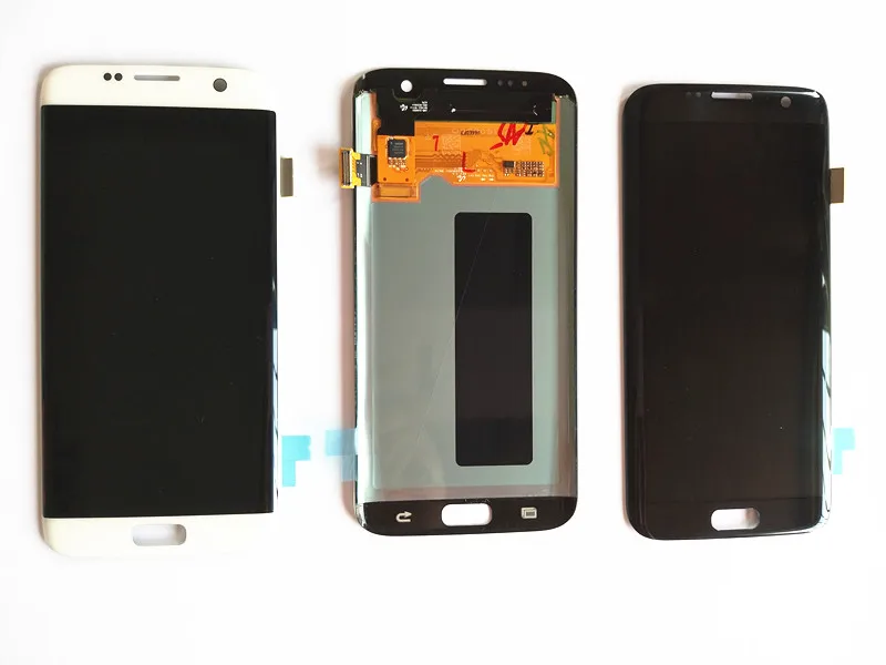 100% Оригинальный ЖК-дисплей для Samsung Galaxy S7 edge G935 G935F с сенсорным экраном и