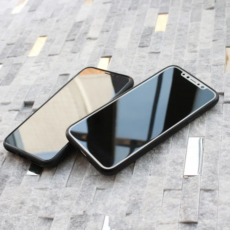 BFOLLOW Football Club Tempered Glass Case for iPhone 6 6S Plus / 7 8 X 9H Hard Back Cover Real |