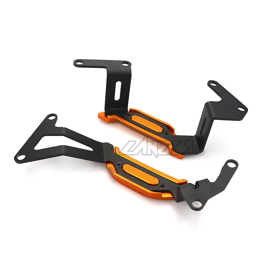 2019 New Orange Motorcycle Engine Cover Guard Protector CNC Aluminum Accessories Black for KTM Duke 250 2017 2018 | Автомобили и