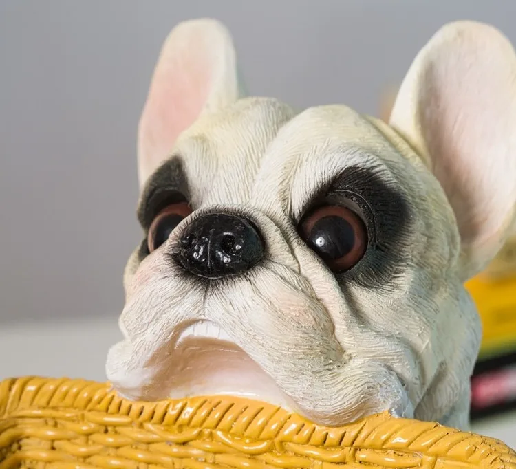 Креативная гостиная вход крыльцо Lucky dog ключ карты поднос с животными дом украшения ремесла мебель