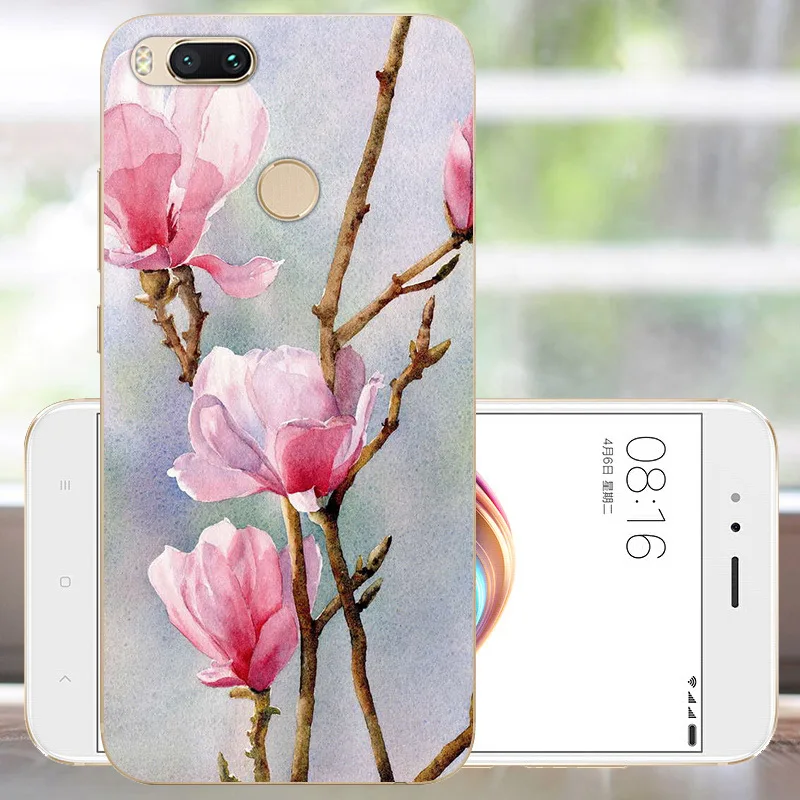 Xiaomi Mi A1 Case Soft TPU Silicone Cases 5X Mi5X Back Cover mi a1 Transparent Protector Phone | Мобильные телефоны и