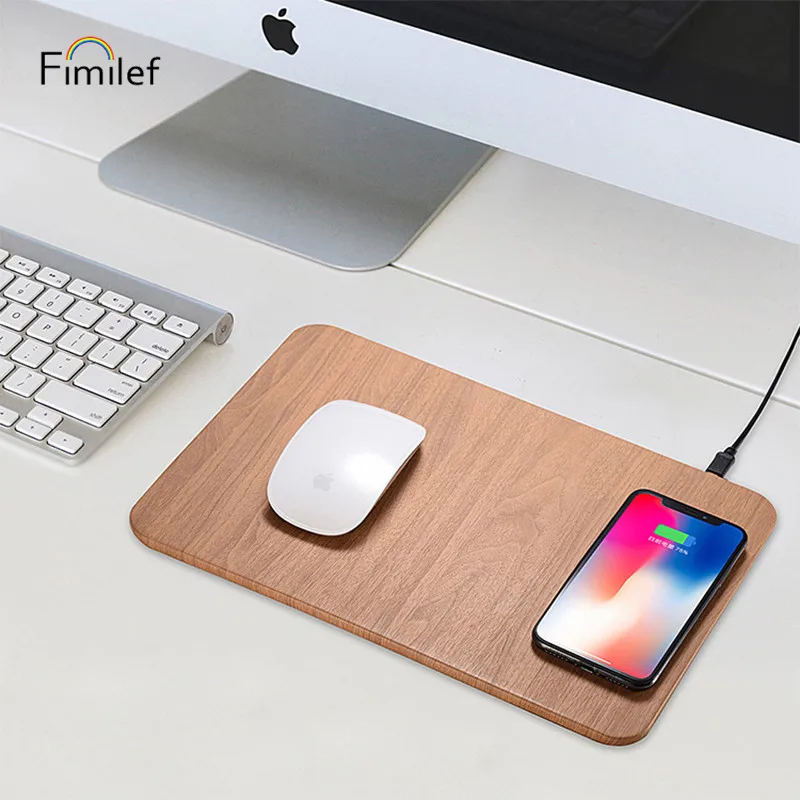 Беспроводное зарядное устройство Fimilef QI 5 Вт для телефона беспроводное iPhone 8 Plus
