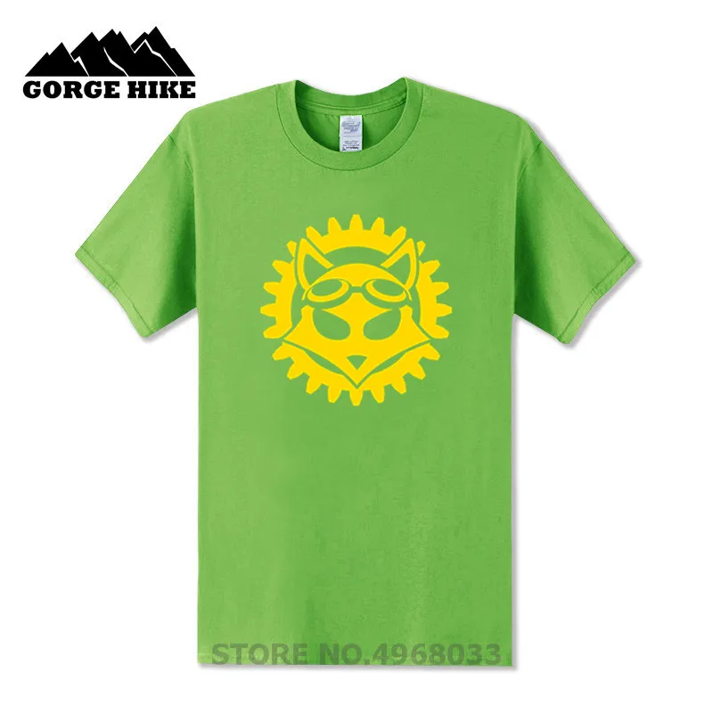 Паровая лиса стимпанк механик Фокси черная белая футболка 2019 новейший бренд