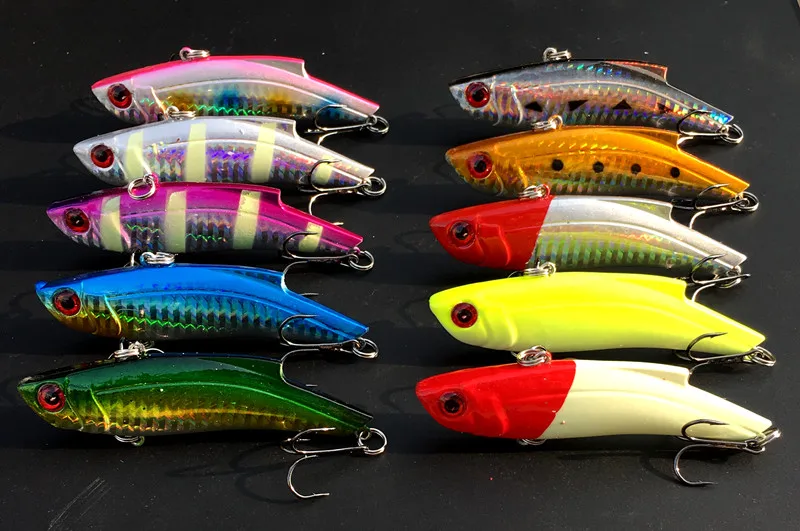 

1 Piece Sale New Arrival Vibration VIB Lure Hard Bait Swimbait 9cm/35g Artificial Lures 10 Colors