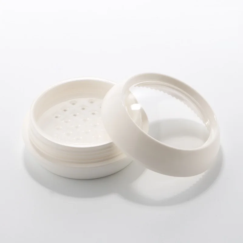 1 шт. пустая баночка для пудры с просеивателем и закручивающейся крышкой