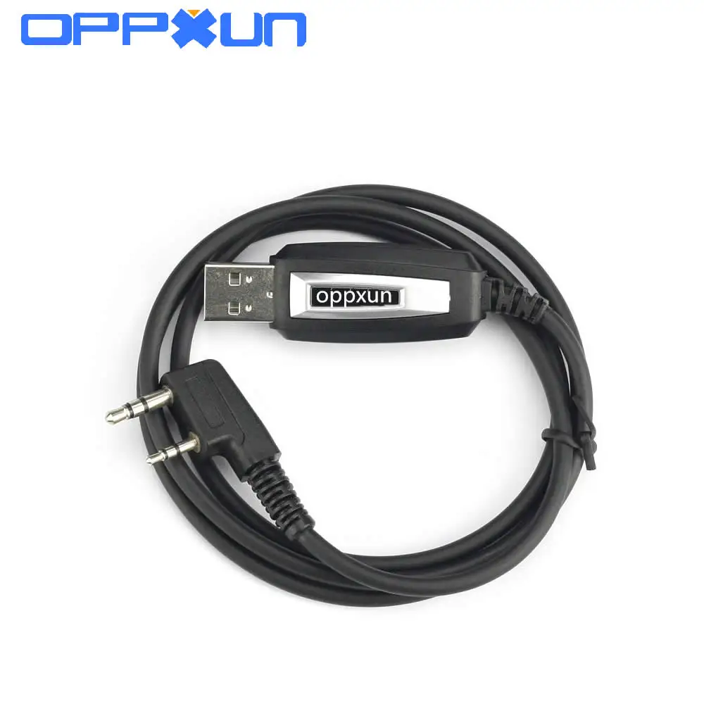 USB Кабель для программирования oppxun + CD-драйвер baofeng UV-5RE UV5R 888S UV-82 UV-B5 Plus