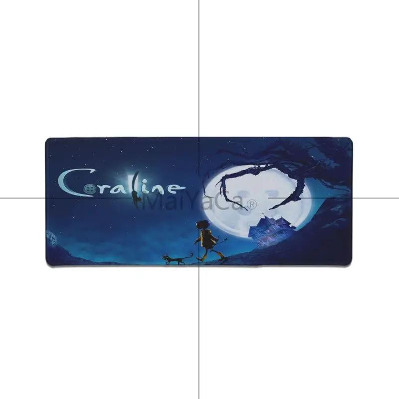 

Maiyaca Your Own Mats coraline Customized MousePads Computer Laptop Anime Mouse Mat Creative desk Mat Gaming Mouse pad
