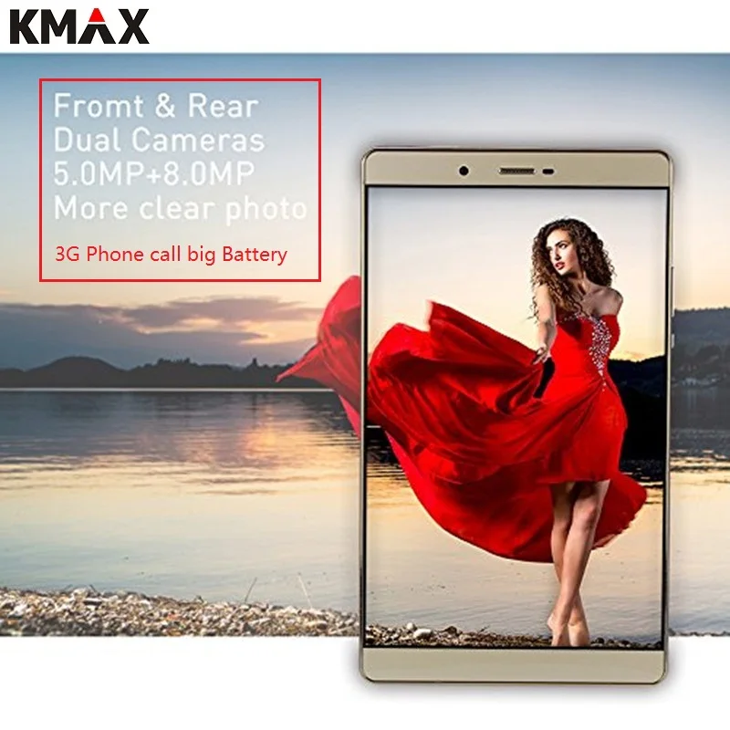 KMAX 8 дюймов 3G с функцией звонка Android планшет ПК 16 ГБ SIM карта 32 TF четыре ядра Wi Fi gps