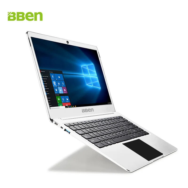 14 дюймов Windows 10 Тетрадь Bben Intel Apollo Lake N3450 4 ГБ DDR3 64 eMMC + M.2 SSD Вариант FHD 1920*1080 ноутбука