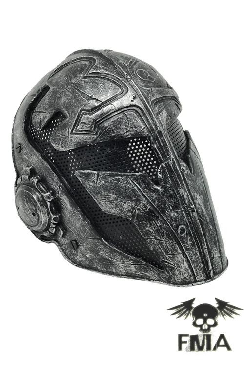 Пейнтбол страйкбол проволочная сетка Templar ткань пластиковая маска (черный)