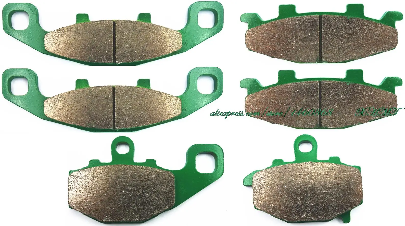 Набор тормозных колодок для Kawasaki Zr500 Zr 550 Zephyr 1993 1994 1995 1996 1997 1998 1999 / Zr400 400 93 95/ Zxr & Up|brake