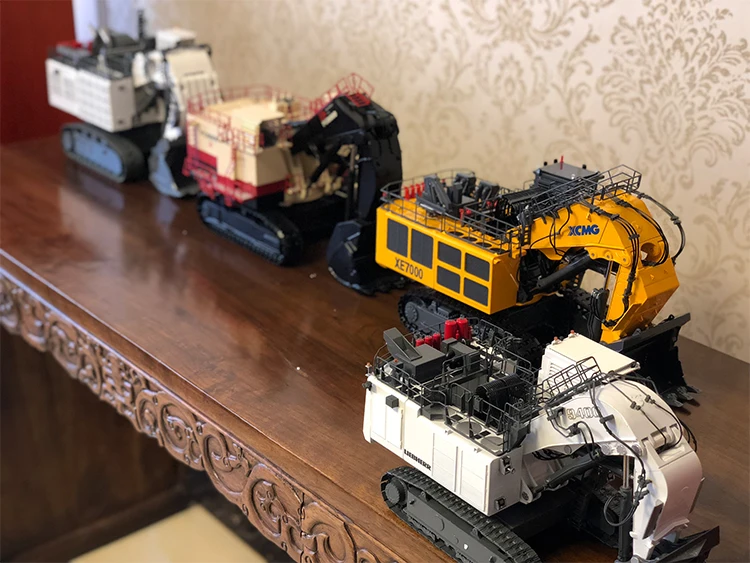 Запуск 1:50 XCMG XE7000 горный экскаватор, 700 тонн экскаватор Реплика, коллекция, строительная модель, быстрая