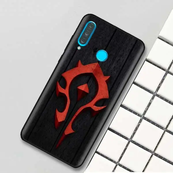 02 Черный силиконовый чехол для huawei P30 P20 P10 mate 20 10 Nova 5 5i Lite Pro P Smart+ Z Shell Wows World of Warcrafts - Цвет: 02