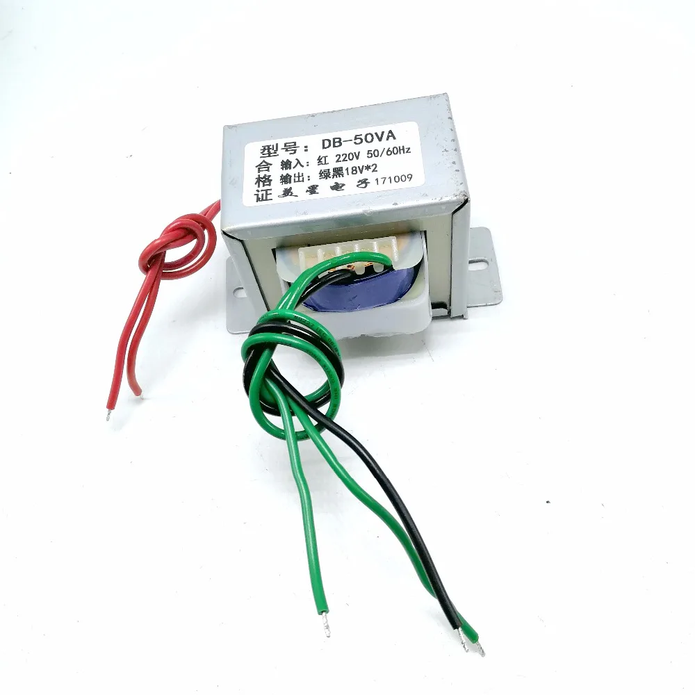 

transformer AC AC220V to double 18V 18V-0-18V 1.4A 50W/VA
