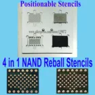 Efix 4 в 1 IP NAND Flash BGA станции для реболлинга положения трафареты Тепловая пушка для iPhone iPad PCIE HDD Chip IC ремонтные наборы